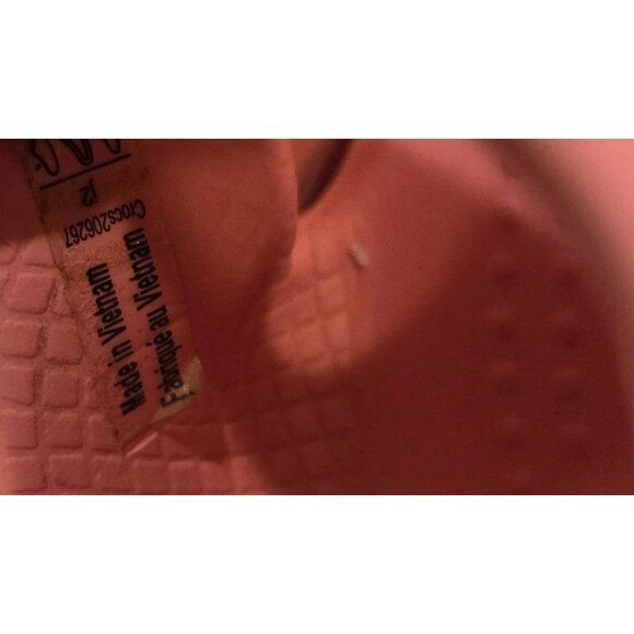 Crocs 206267 Kids Pink Lemonade Swiftwater Expedition Sandals Straps Size US J2 - Picture 11 of 14